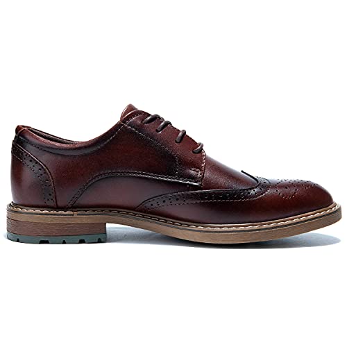Image of Arkbird Mens Dress Shoes, Lace Up Leather Oxford