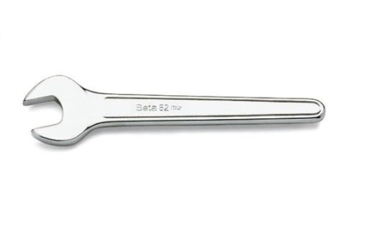 Beta 52 17mm Open End Wrench, Chrome Plated