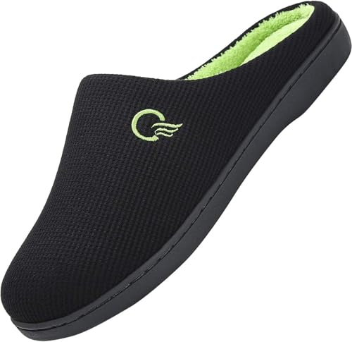 Mishansha Zapatillas Casa Hombre Mujer Pantuflas Cómodas Zapatillas Estar por Casa Invierno 44/45 EU