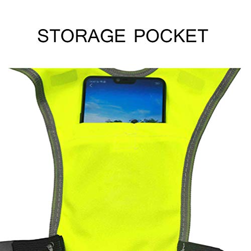 WBTY - Gilet catarifrangente unisex per corsa