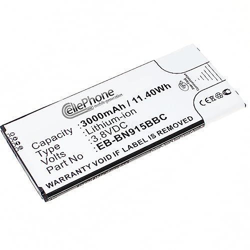 cellePhone batería Li-Ion para Samsung Galaxy Note Edge (SM-N915F / SM-N915FY) (reemplazado EB-BN915BBC) - with NFC