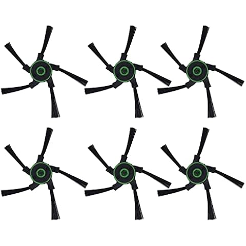 Sumoo Sweeping Robot Side Brushes, 6pcs Side Brush High Efficiency Filter Spare Parts Accessory Kit for iRobot Roomba S9 Series Sweeping Robot Vacuum Cleaner Cover