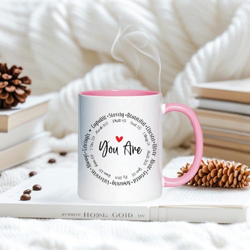 Taza de café con versículo bíblico cristiana cerámica 11 oz miniatura 7