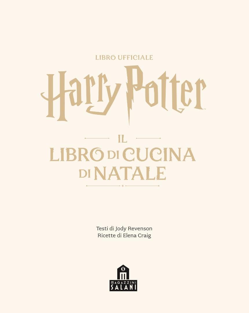 Harry Potter. Il libro di cucina di Natale