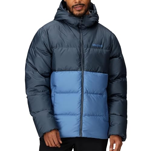 Image of MARMOT mens Guides Down Hoody - Down Filled, Water Resistant, Puffer Jacket With Hood,