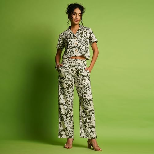 Image of Globus Women Co-Ord Set (3642035001 Beige S)