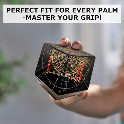 Image of Shashibo DODECA Magnetic Puzzle Cube, Sensory Fidget Toy for Adults & Kids, Stress Relief Fidget Toy for All Ages, Cool Fidget Toys for Desk, Shape Shifting Box, 100+ Possible Shapes