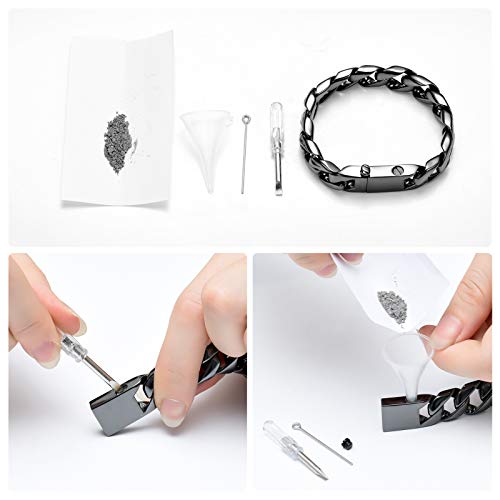 Shajwo SH-F5219-BLACK-24CM Cremation Urn Bracelet thumb #5