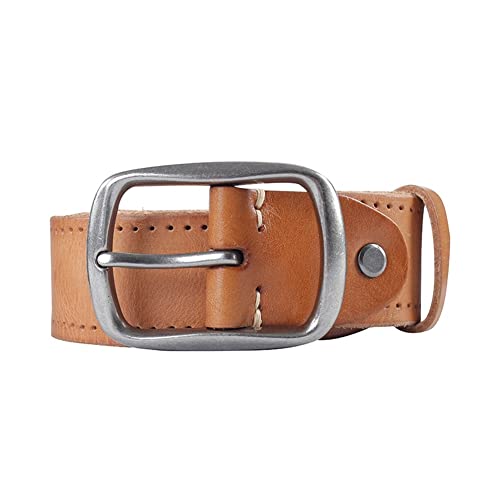 DSJTCH Cinto masculino cinto de metal fivela cinto plus size cowskin cinto de couro homens fivela de