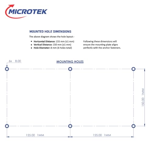 Image of Microtek Lithium-Ion Battery MLB5120060 (51.2V /100Ah) - LiFePO4 with SCT SyncCharge Technology, BMS Protection, 5-Year Warranty, Lithium-Ion Battery for Home Office & Shop
