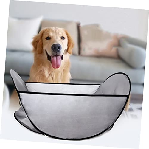 iplusmile Babadores Grande Apanhador De Cabelo Gatos Bandeja De Limpeza Caindo Cães Médios Pequenos