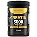 Produktbild Creatin 5000 Mega Caps, 5000 mg Creatin Monohydrat pro Tagesdosis, 300 vegane Kapseln, 100% rein mit Mesh Faktor 200- Vegan & laborgeprüft