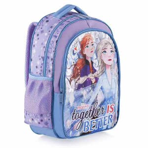 Disney Frozen Due Together Is Better İlkokul Çantası 41117 Renkli 3+