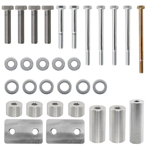 Image of ATRACYPART Skid Plate Adapter Kit | Compatible with Toyota Tundra TRD Pro (2007-2021), Replaces# 67-5443