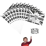 flaggen minikleid ∞【Weit verbreitet】 Nehmen Sie es mit nach Hause, um an ein bedeutungsvolles Ereignis zu erinnern! Britische Handflaggenstöcke Flagge, perfekt für Paraden, Partys, Tischdekorationen oder Ihr Fahrzeug und das perfekte Werbegeschenk für viele Gelegenheiten.