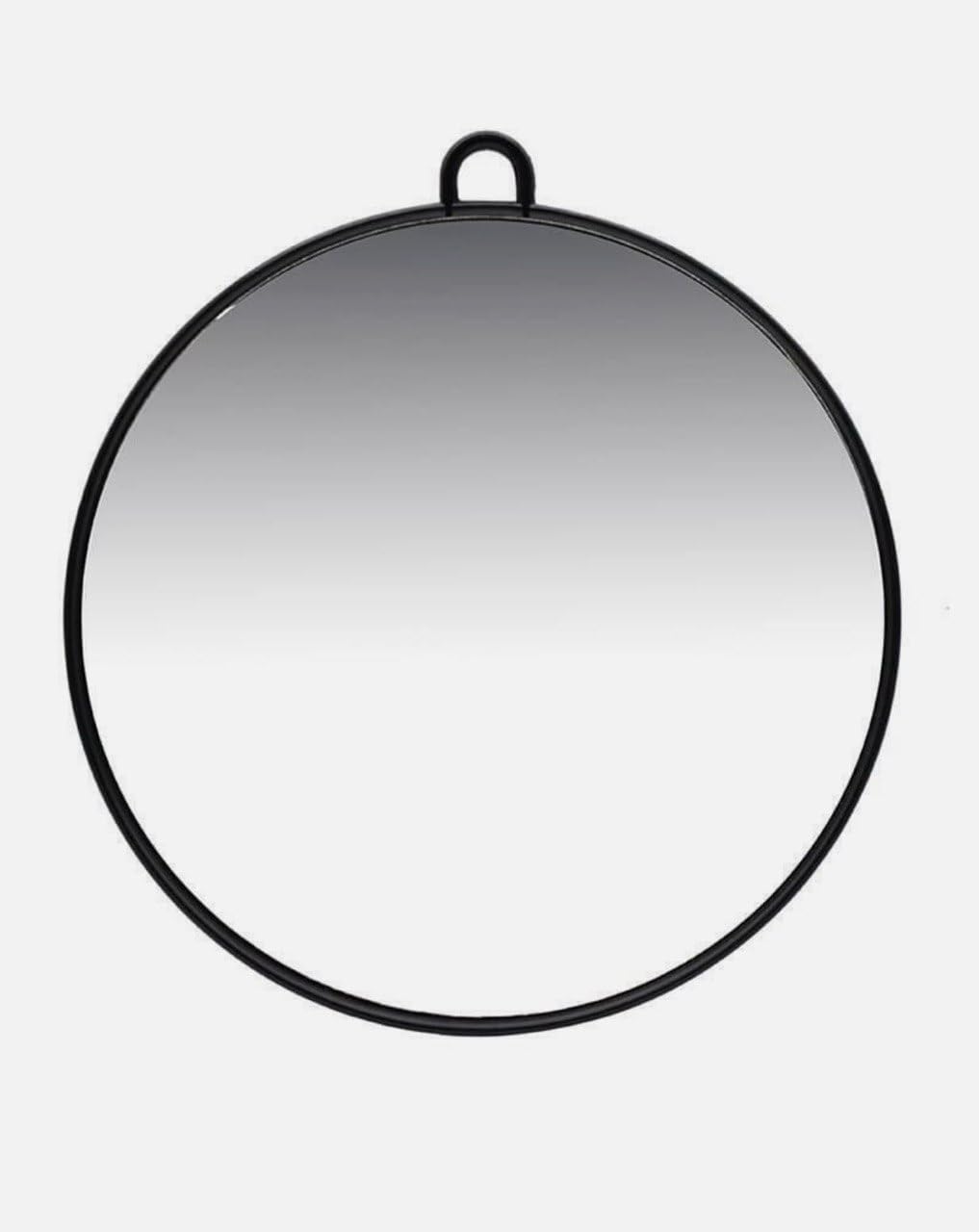 NM BEAUTY Round Mirror with Handle, Hand Held Portable Barber Back Mirror, Ideal for Hairdressing & Barbers, Hair cutting, Makeup, Hair salon accessories Professional by NMB
