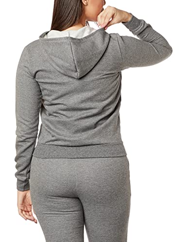 Jaqueta Básica, Basicamente., Feminino, Mescla Escuro, G2