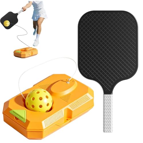Entrenador de rebote de tenis portátil para practicar en tu patio o gimnasio en casa