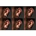 Aroncent Pendientes de Acero Inoxidable Quirúrgico Zirconia Punk Rock Hip Hop Aretes...