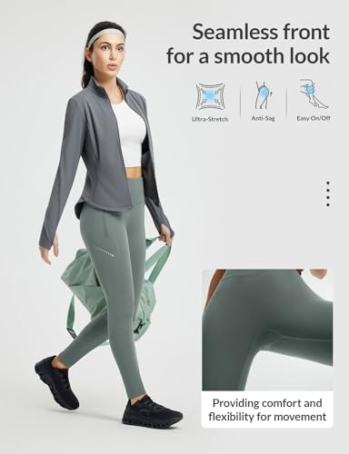 baleaf Calça legging feminina Cylcing forrada com lã, bolsos, resistente à água, térmica, quente, ci