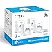 TP-Link Tapo Prise Connectée WiFi, Prise Intelligente compatible avec Alexa, Google Home et Siri, 10A, Contrôler la cafetière, la lampe, le radiateur à distance, aucun hub requis,Tapo P100(FR)4Pack