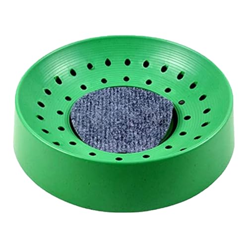 Bol de nidification pour pigeons avec coussinet en feutre, bol de nidification en plastique avec trous de ventilation, bol de nidification facile à nettoyer pour pigeons, colombes et petits oiseaux