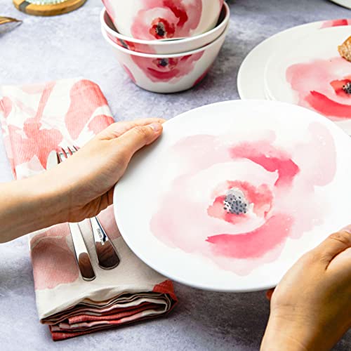 Bzyoo 12 Piece Melamine Dinnerware Set thumb #1