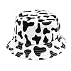 Umeepar Unisex Reversible Packable Bucket Hat Sun Hat for Men Women (Black &White) #1