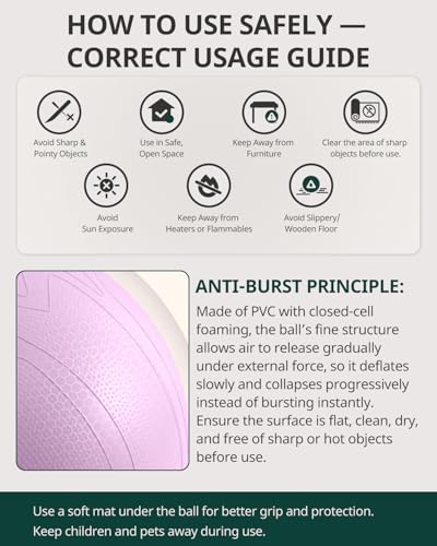Trideer Pregnancy Yoga Ball