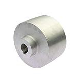 120702024/19mm Backstand Idler Wheel with 83mm keyway Fully Aluminum Contact Wheel,ID 19mm,8x3mm keyway