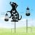 ZFNN Solar Garden Decor Lights,Outdoor Metal Dog Statues with Lantern, Waterproof Solar Lights for Yard Patio Lawn Art Decoration, Gardening Gifts for Women Mom Dog Lovers Mothers Day, 2 Pack