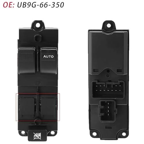 Interrupteur de lève-vitre pour Mazda UB9G66350 bouton commande RHD - 7