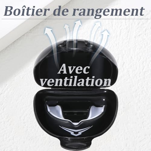 Jiaanle Zahnschutz für Kinder 11-16 Jahre（2er Pack） - Sport Mundschutz für Hockey, Kickbox, Rugby, Football, Boxen - Starker Schutz, CE