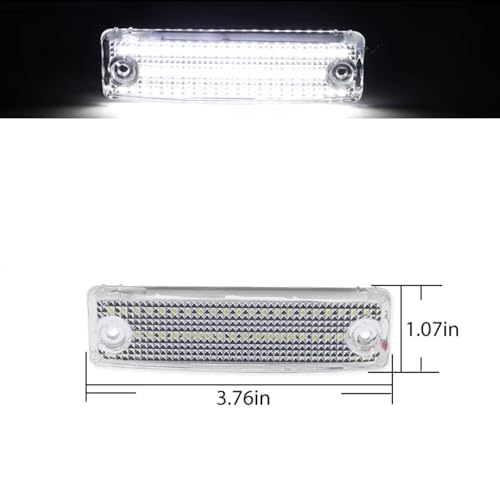 Luz de matrícula trasera para solucionar fallos de iluminación en Toyota 4Runner 5