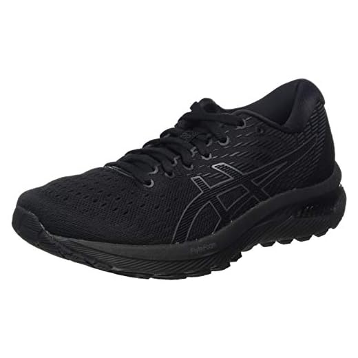 ASICS Damer Gel-Cumulus 22 Tokyo Road Running Shoe, Svart bärare grå - 37.5 EU