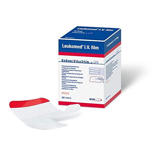 Leukomed I.V. Film Fixierpflaster 4,5 x 4,5 cm 50 Stück