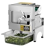 Hydravex Cortadora de cebollino Comercial, picadora de cebolletas, cortadora eléctrica de Verduras, cortadora eléctrica de puerros de 700 BPM para ajo, Jengibre, Chile, Papa y Pepino B