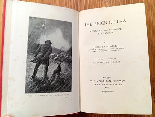 The reign of law;: A tale of the Kentucky hemp ... B00069BECS Book Cover