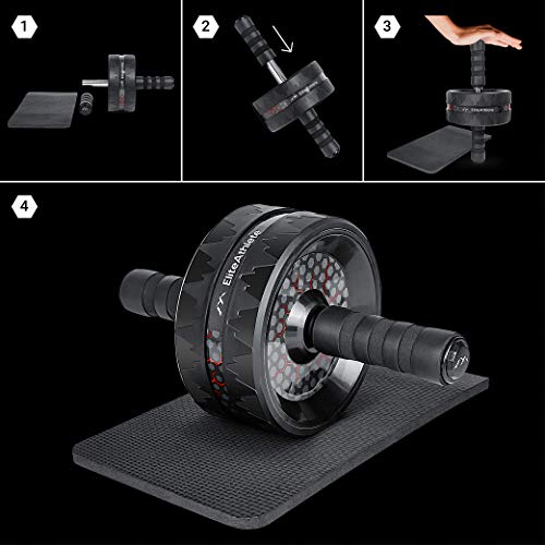 Bauchmuskeltrainer EliteAthlete Bauchroller für effektives Heimtraining