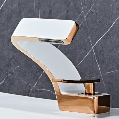 Robinet de salle de bain cascade pour une vasque moderne et épurée - 2