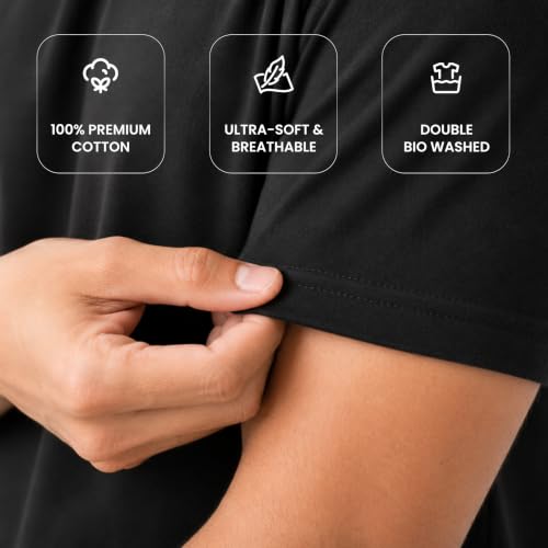 Image of DUDEME - NASA Official Half Sleeve 100% Cotton 180GSM T-Shirt