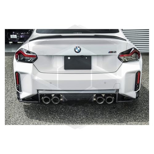Diffuseur arrière 3D en carbone sec pour BMW G87 M2 un design exclusif