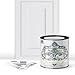 ALL-IN-ONE Paint by Heirloom Traditions, 2 Quart Deluxe Cabinet Paint Bundle and Tool Kit - Colosseum (white with subtle gray undertone)