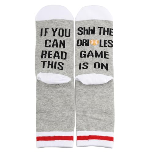 TSOTMO 2 Pairs Baseball Lover Gift Orioles Baseball Gift Baseball Club Gift 90s Gift Team Spirit Gift2