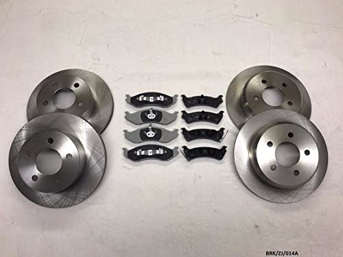 Disques et plaquettes de frein Jeep Grand Cherokee ZJ 1993-1998 avant arrière contre le sifflement