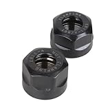 2pcs ER11 A type Collet Clamping Nut for CNC Milling Collet Chuck Holder Lathe