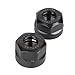 2pcs ER11 A type Collet Clamping Nut for CNC Milling Collet Chuck Holder Lathe