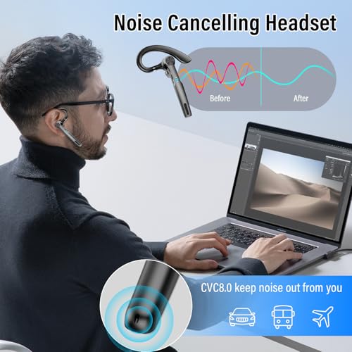 Auricular Bluetooth Inalámbrico Mono G2 Negro miniatura 5