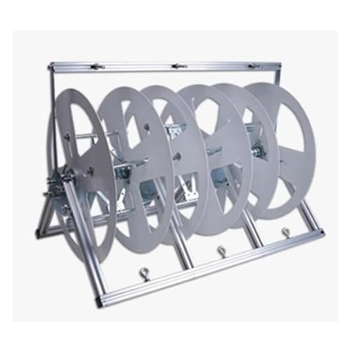 Porte-bobines robuste pour ranger et dérouler les câbles d'atelier Style 3