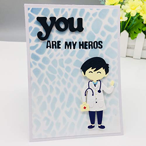 Alinacutle Metal Die Cut, Paper Craft Cutting Dies,Scrapbooking Cutting,Diy Card Metal Punch Template,22Pc - Word Die, 22Pc - Shadow Frame Die #TOP3